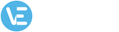 logo VE full white